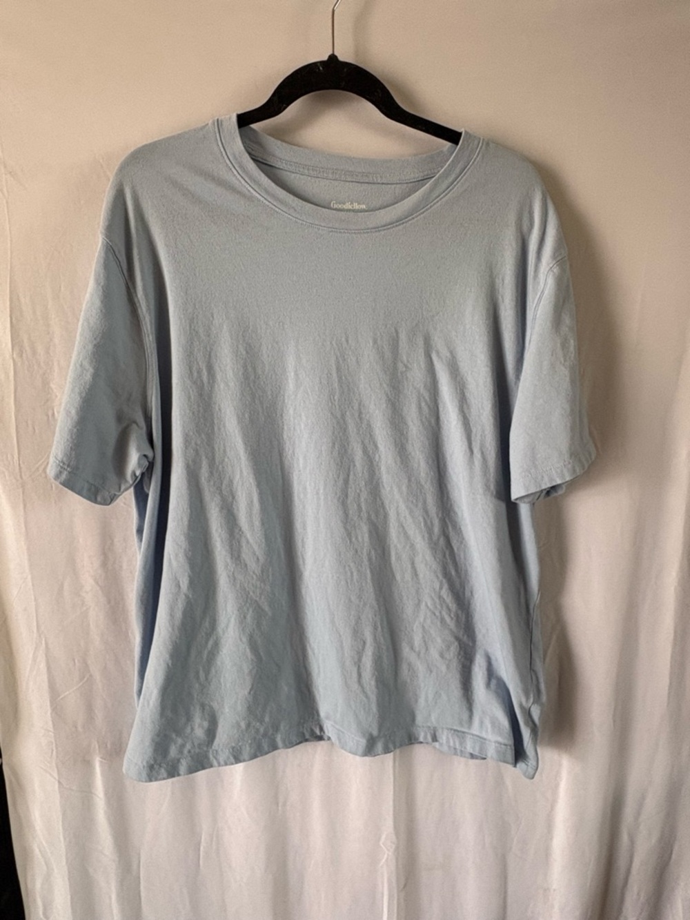 Goodfellow & Co Light Blue Short Sleeve Crewneck Tee